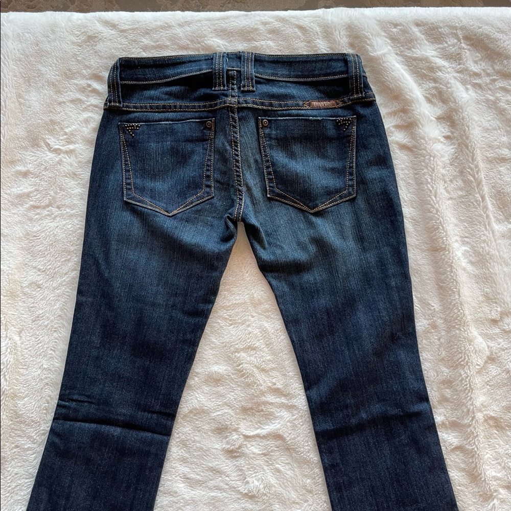 Frankie B bootcut blue jeans. Size 25. Never worn